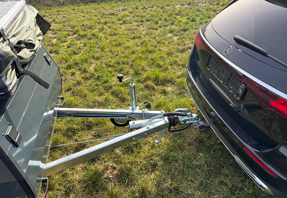 OnSite Pure Rooftop Tent Trailer + Compact Rooftop Tent