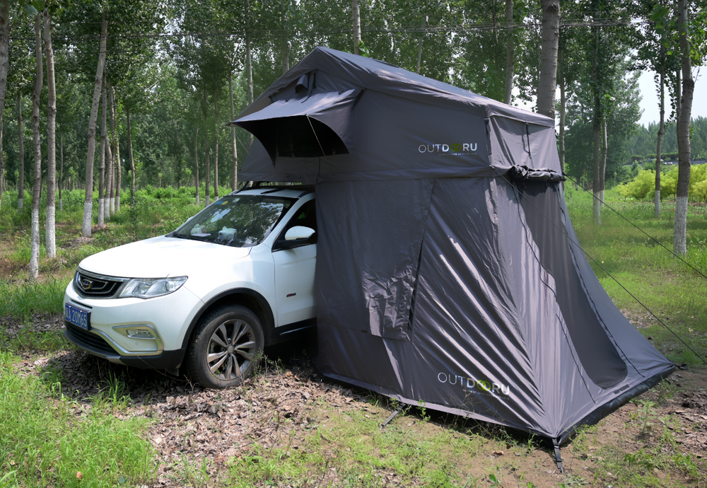 Family Plus Auto Dachzelt Roof top Tent OutdoorU